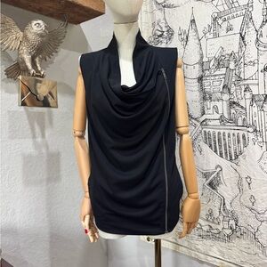 DKNYC Charcoal Sleeveless Top